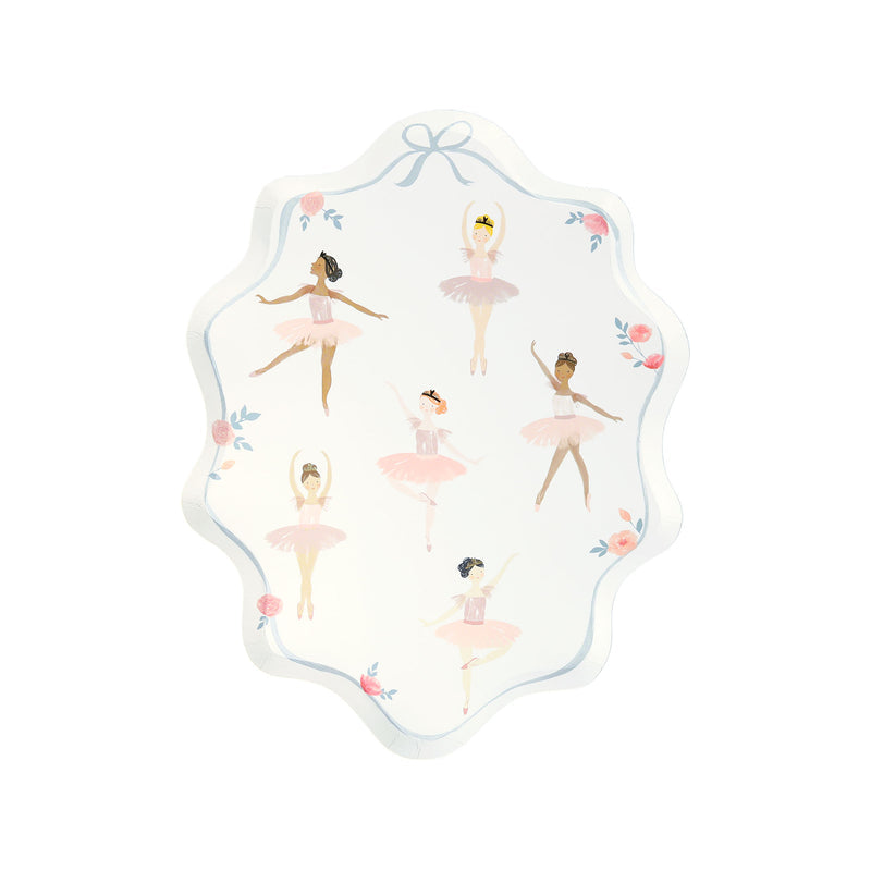 Ballerina Tazze Per Festa – 8 Pezzi In Cartoncino, Design Con Ballerine. Ideali Per Compleanni A Tema E Festine. - 5