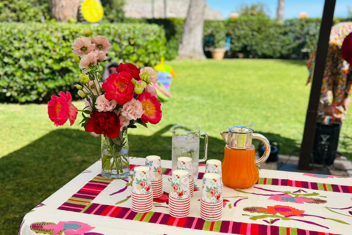 I CINQUE ANNI DI CHIARA E I FIORI VINTAGE!