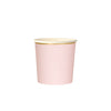 BICCHIERI IN CARTA BASIC - ROSA PALLIDO