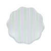 PIATTI IN CARTA LARGE - PASTEL STRIPE