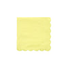 TOVAGLIOLI IN CARTA SMALL - BASIC GIALLO PALLIDO