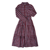 ABITO CHEMISIER IN TARTAN MARIA STELLA - BALMORAL
