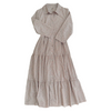 ABITO CHEMISIER IN COTONE MARIA STELLA - GIALLO