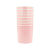 BICCHIERI IN CARTA BASIC - ROSA COTTON CANDY