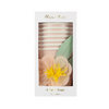 BICCHIERI IN CARTA PRINCIPESSE - PINK FLOWER