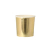 BICCHIERI IN CARTA BASIC - GOLD