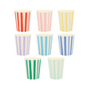 BICCHIERI IN CARTA - MIXED STRIPE