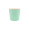 BICCHIERI IN CARTA BASIC - VERDE SCHIUMA DI MARE