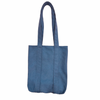 SHOPPER IN COTONE CANVAS - BLUE EVERYDAY/PINK