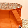 SHOPPER IN COTONE CANVAS - RUST EVERYDAY