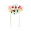 CAKE TOPPER - FLOWERS