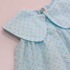 CAMICIA IN COTONE MARILÙ - SKY TURQUOISE PLUMETIL
