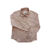 CAMICIA IN COTONE - PLUMETIL BEIGE E BIANCO A RILIEVO