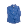 CAMICIA CLASSICA IN COTONE - PLUMETIL BLUE