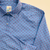 CAMICIA IN COTONE - PLUMETIL BLUE E ROSSO A RILIEVO