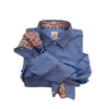 CAMICIA IN COTONE - PLUMETIL BLUE