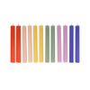 CANDELE DA TAVOLA - ARCOBALENO