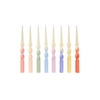 CANDELE DA TAVOLA ATTORCIGLIATE - ARCOBALENO