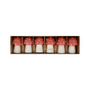 CANDELE DA TAVOLA - FUNGO ROSSO