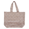 MAXI SHOPPER IN COTONE STAMPATO - BLOOM TIME/LILAC FLOWERS