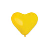 5 PALLONCINI YELLOW - 10 POLLICI