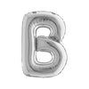 LETTERA "B" SILEVR - MYLAR