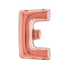 LETTERA "E" ROSE GOLD - MYLAR