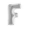 LETTERA "F" SILEVR - MYLAR