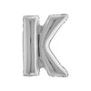LETTERA "K" SILEVR - MYLAR