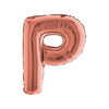 LETTERA "P" ROSE GOLD - MYLAR