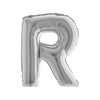 LETTERA "P" SILEVR - MYLAR