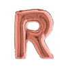 LETTERA "R" ROSE GOLD - MYLAR
