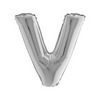 LETTERA "V" SILEVR - MYLAR