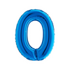 PALLONCINO FORMA NUMERO - BLUE 14 POLLICI
