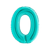 PALLONCINO FORMA NUMERO - TIFFANY 14 POLLICI