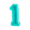 PALLONCINO FORMA NUMERO - TIFFANY 14 POLLICI