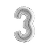 NUMERO TRE SILVER - MYLAR