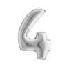 NUMERO QUATTRO SILVER - MYLAR