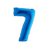 PALLONCINO FORMA NUMERO - BLUE 14 POLLICI