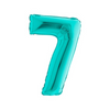 PALLONCINO FORMA NUMERO - TIFFANY 14 POLLICI