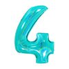 PALLONCINO FORMA NUMERO - TIFFANY 40 POLLICI