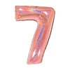 PALLONCINO FORMA NUMERO - ROSE GOLD 40 POLLICI