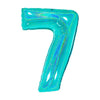 PALLONCINO FORMA NUMERO - TIFFANY 40 POLLICI