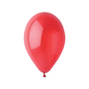 5 PALLONCINI CRISTAL RED - 13 POLLICI