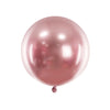 1 PALLONCINO GLOSSY - ROSE GOLD 60 CM