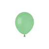 5 PALLONCINI METALLIC MINT GREEN - 5 POLLICI