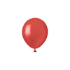 5 PALLONCINI METALLIC RED - 5 POLLICI