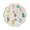PIATTI IN CARTA LARGE - ANIMAL PARADE