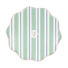 PIATTI IN CARTA LARGE - PREPPY STRIPE