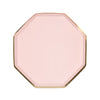 PIATTI IN CARTA LARGE - BASIC ROSA PALLIDO